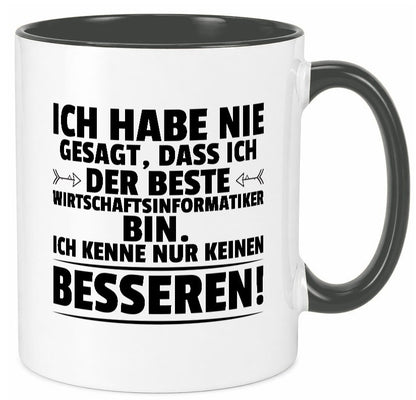 Der Beste Wirtschaftsinformatiker | Wirtschaft Informatik lustig Humor Tasse