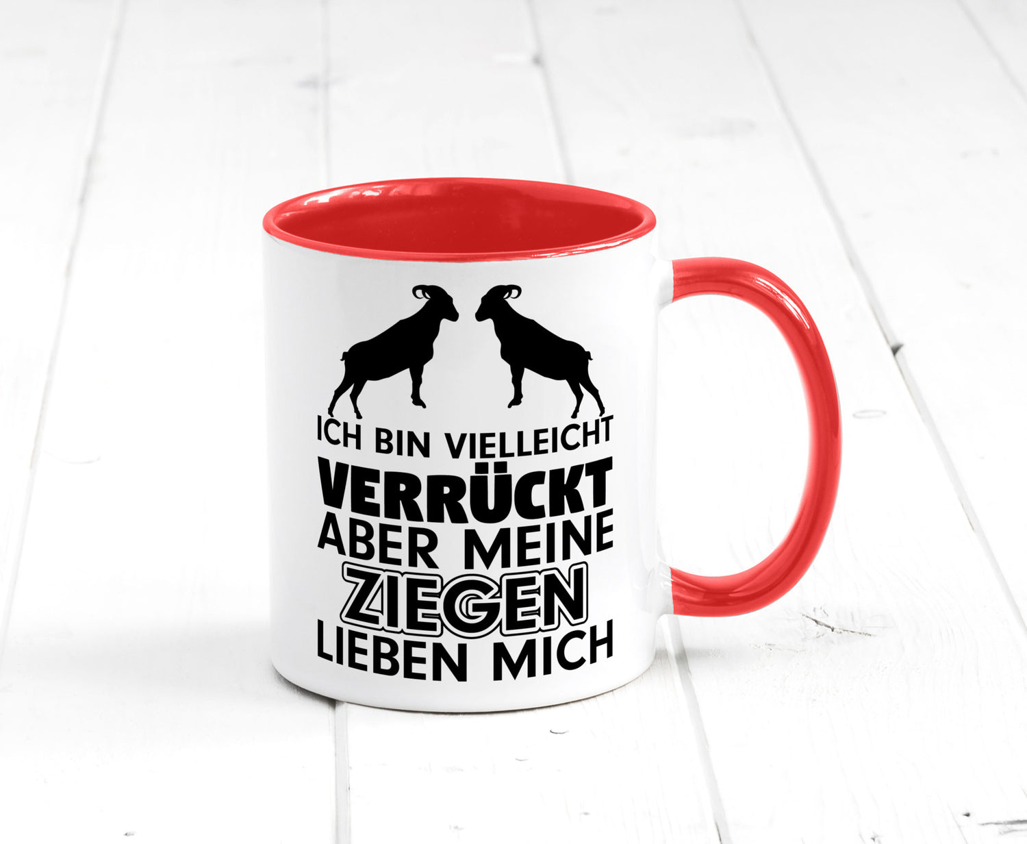 Meine Ziegen | Hirte Tasse Bauernhof Hirtin Bauer Humor Geschenkidee