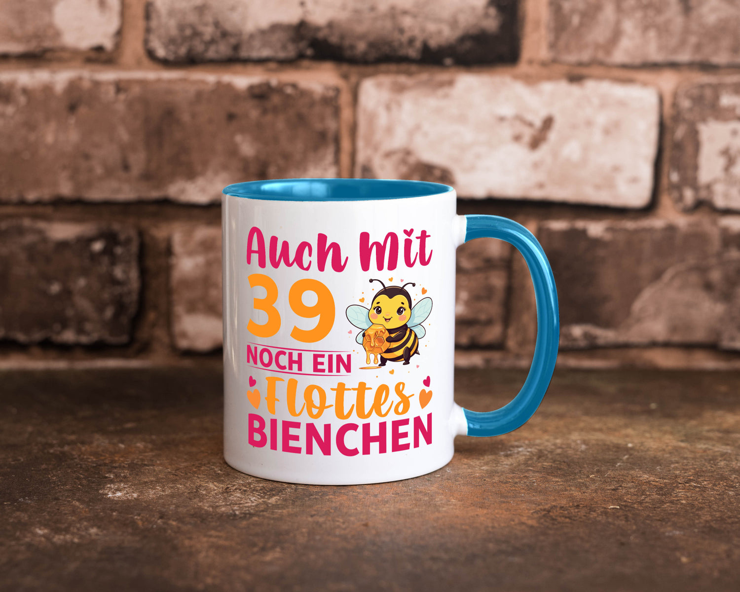 39. Geburtstag | Flottes Bienchen 39 Jahre lustiger Spruch Geschenk