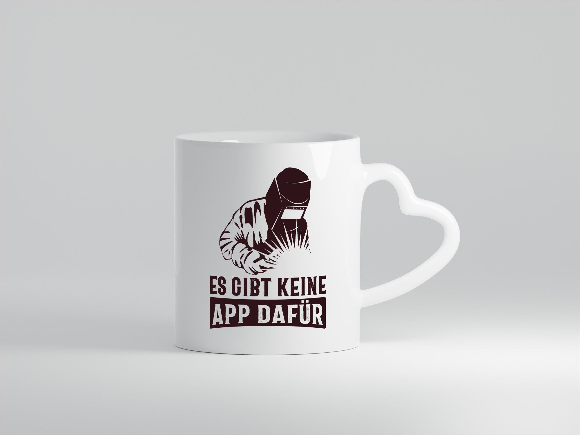 Keine App dafür | Schweisser lustig Humor Geschenkidee Geschenk Tasse