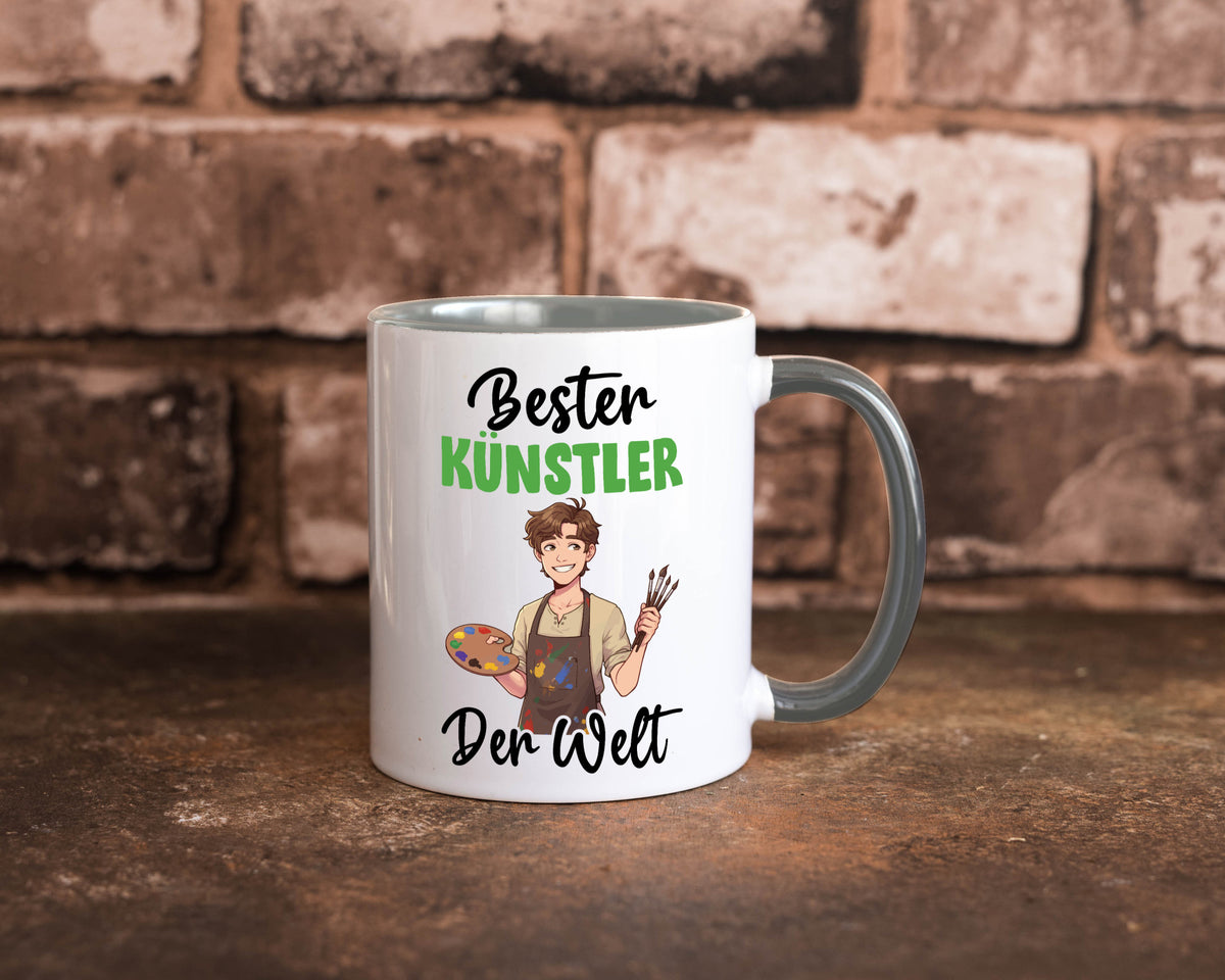 Bester Künstler | Kunst Geschenkidee Humor Tasse