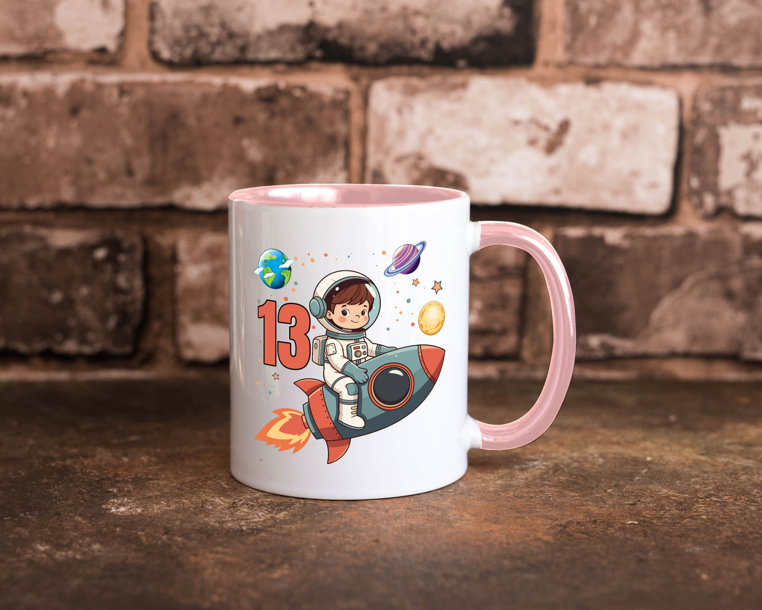 13. Geburtstag | 13 Jahre Astronaut Weltraum lustiger Spruch Geschenk