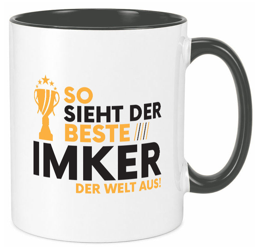 Der Weltbeste Imker | Imkerei lustiger Spruch Geschenk Humor Geschenkidee Tasse