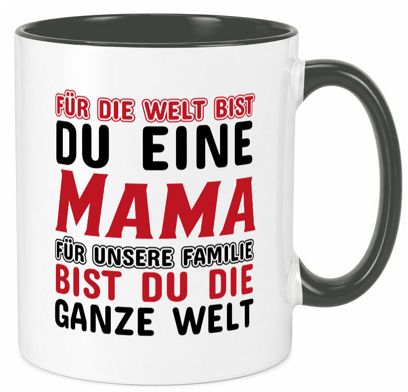 Beste mama der Welt lustiger Spruch Geschenk Familie Geschenkidee Tasse