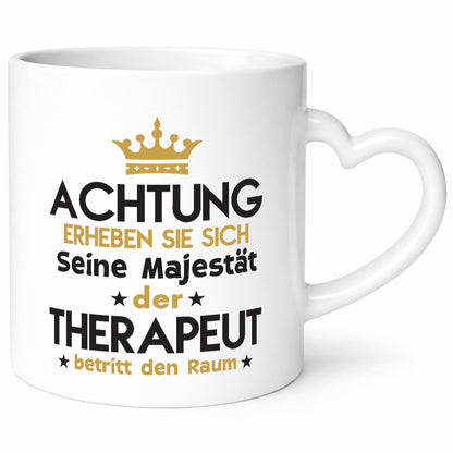 Seine Majestät Therapeut | Psychotherapie Therapie Geschenkidee Humor Tasse