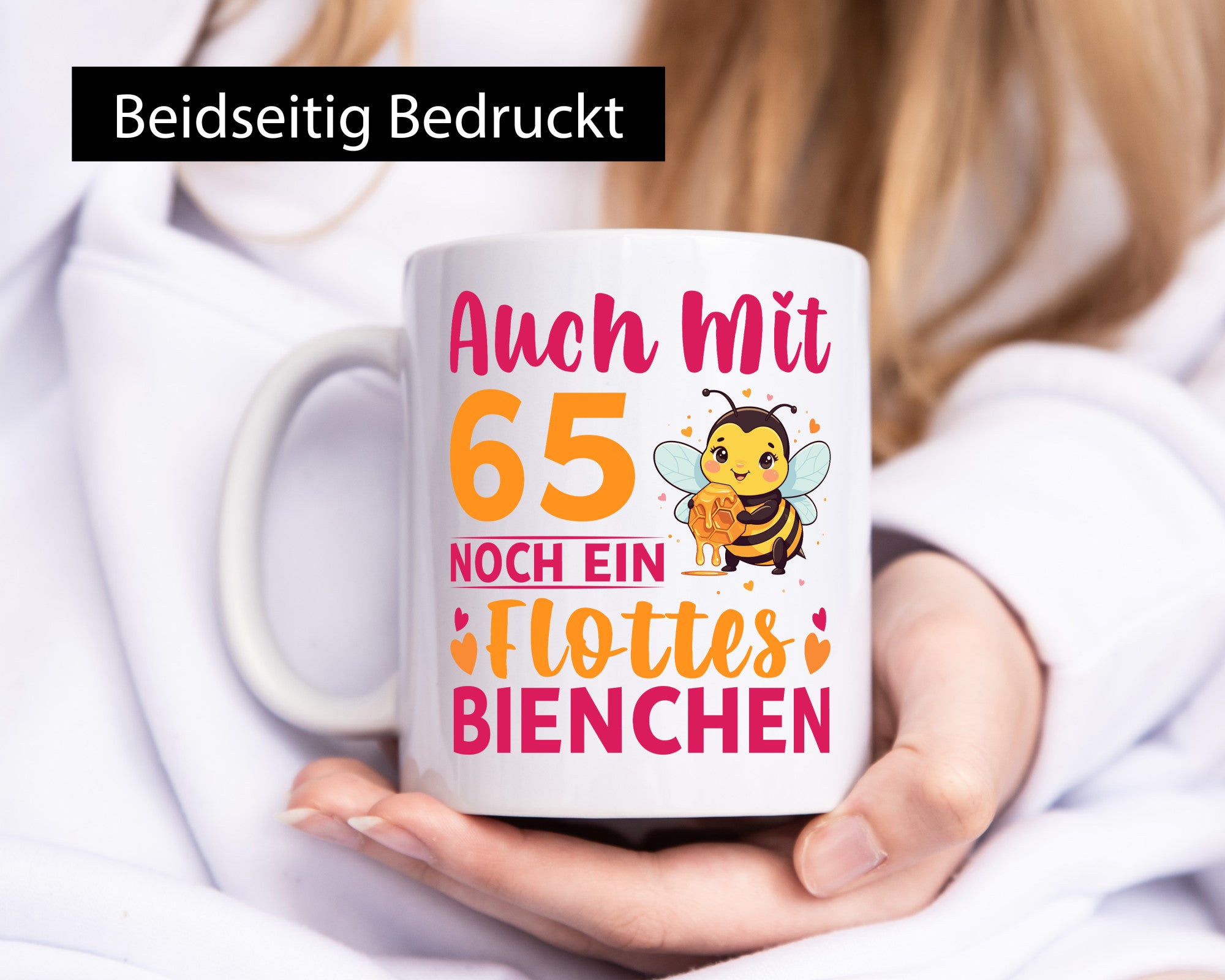 65. Geburtstag | Flottes Bienchen 65 Jahre Geschenk Geschenkidee lustiger