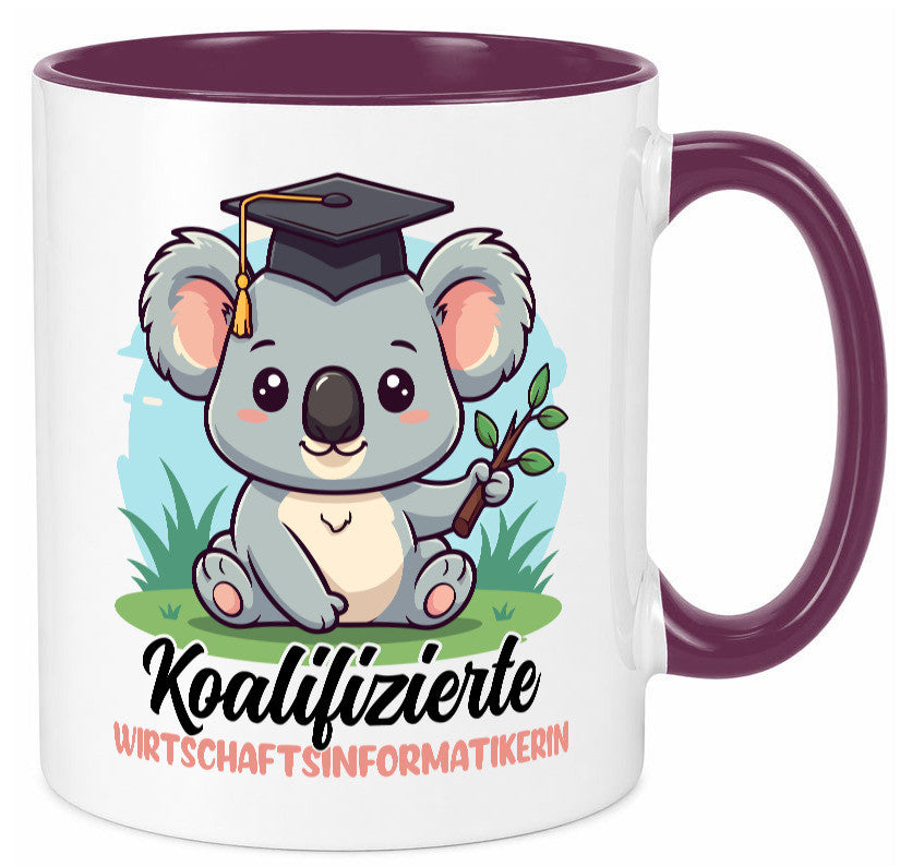 Koalifizierte Wirtschaftsinformatikerin | Informatikin lustiger Spruch Geschenk