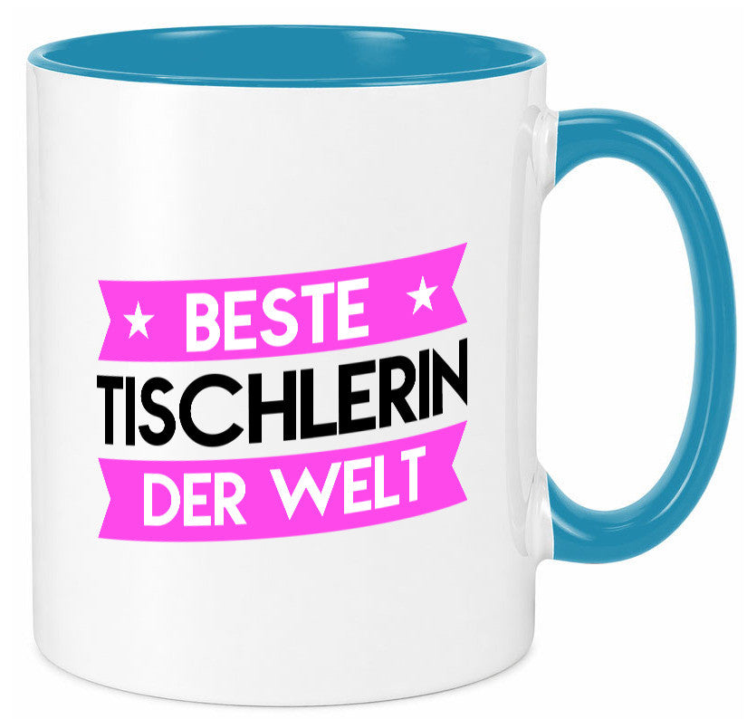 Beste Tischlerin | Tischlerei lustiger Spruch Geschenk Humor Geschenkidee Tasse