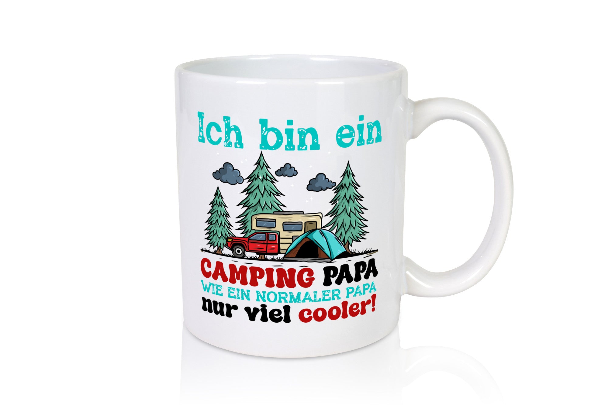 Ich bin ein Camper Papa | Camping Vatertag Geschenk Familie Geschenkidee