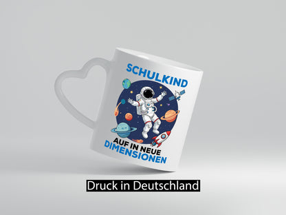 Schulkind | Einschulung Astronaut Weltraum lustig Humor Geschenkidee Geschenk