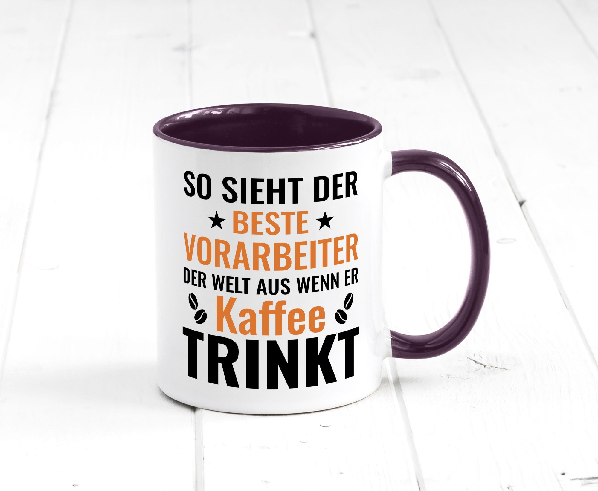 Kaffee trinkt: Vorarbeiter | Kollege Teamleiter Geschenk Arbeit Kollegen Büro