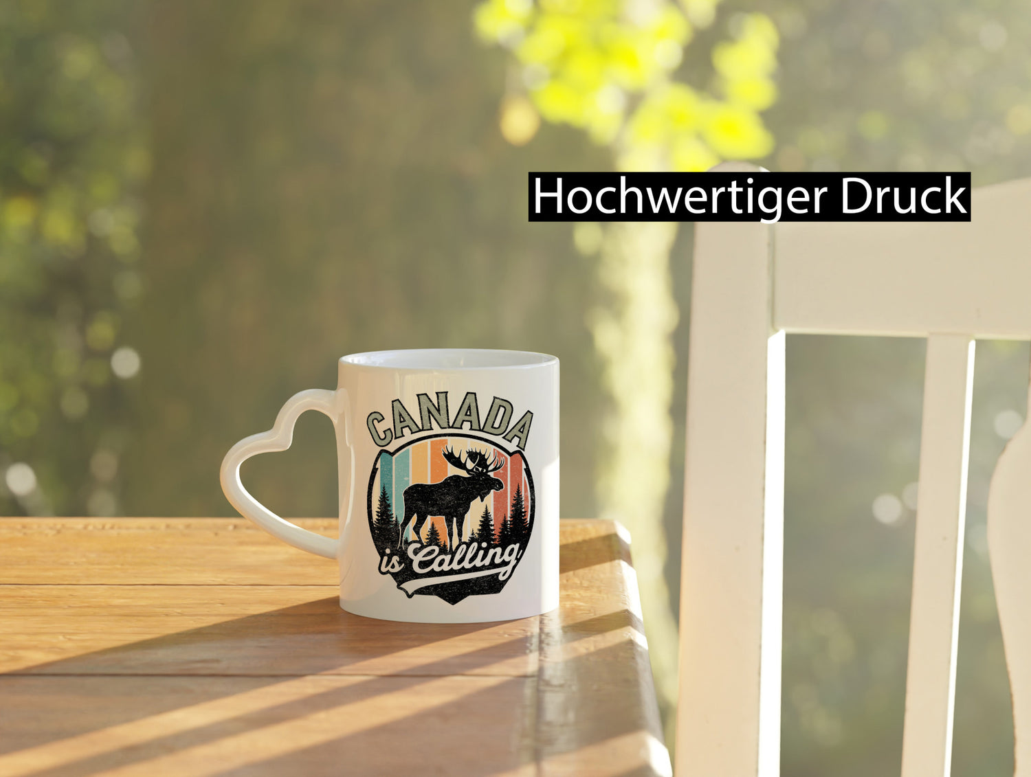 Canada is calling | Retro ruft an Urlaub Kanada lustiger Spruch Geschenk Humor