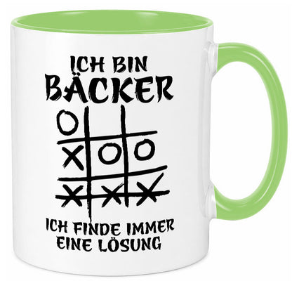 Ich bin Bäcker finde immer eine Lösung | Meister lustig Humor Geschenkidee