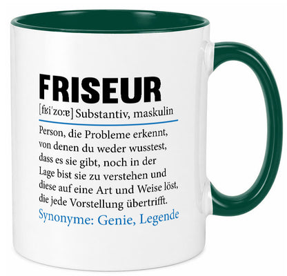 Friseur | Spruch Frisör Beruf lustig Humor Arbeit Kollegen Büro Geschenkidee