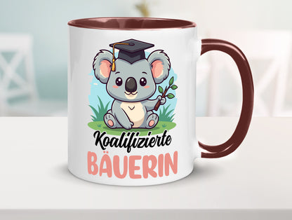 Koalifizierte Bäuerin | Bauernhof Landwirtschaft lustiger Spruch Geschenk Humor