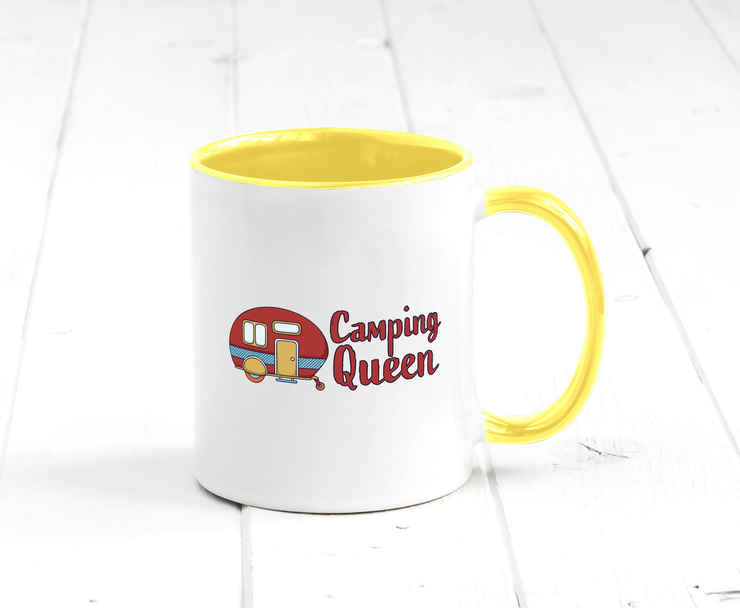 Camping Queen | Wohnanhänger Geschenk Humor Geschenkidee lustiger Spruch Tasse