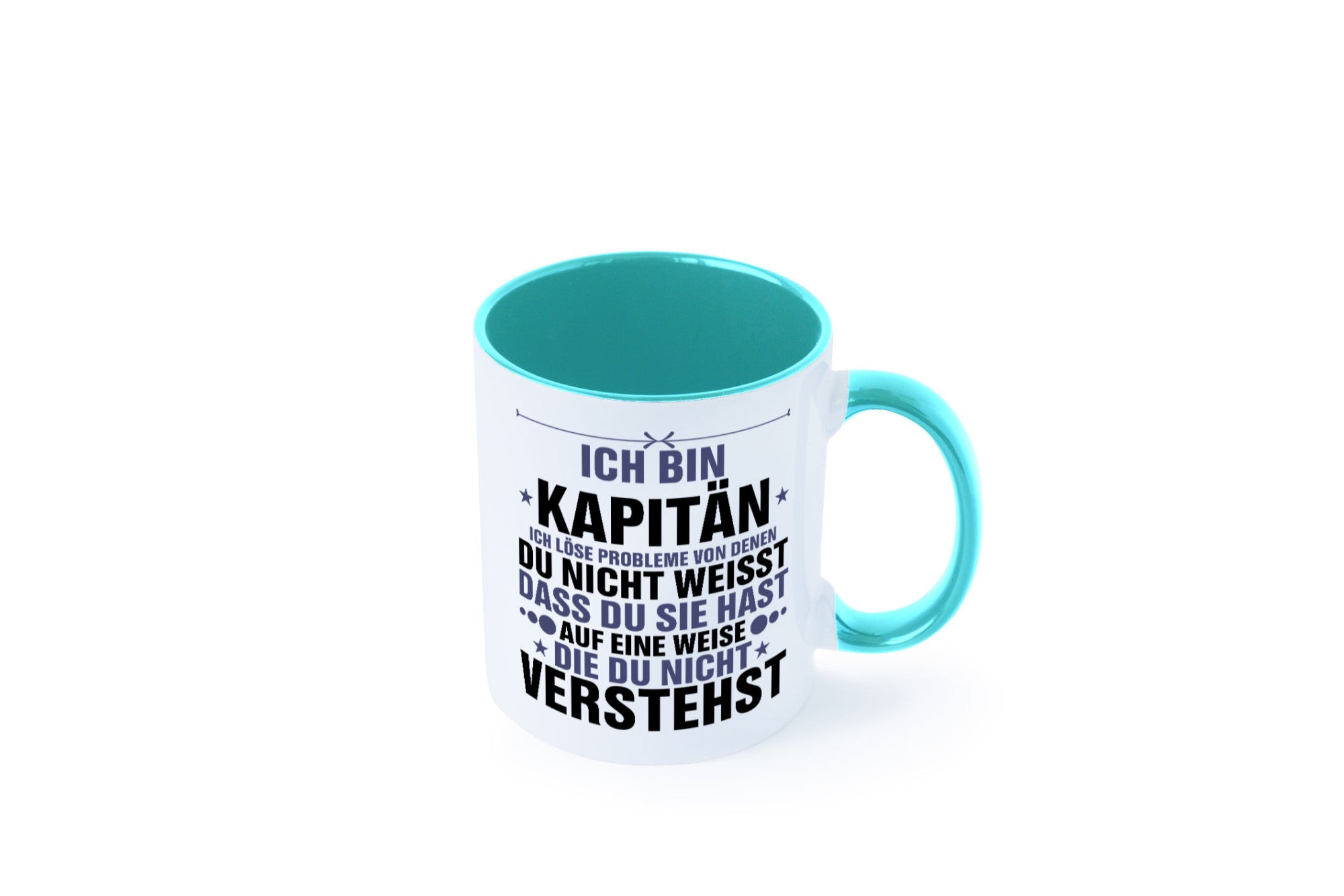 Löse Probleme: Kapitän | Schiffskapitän Schiff v2 Geschenk Humor Geschenkidee
