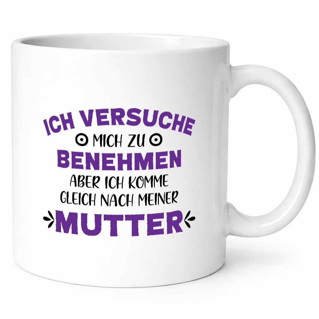 Ich komme nach meiner Mama | Muttertag Geschenk Familie Geschenkidee lustiger