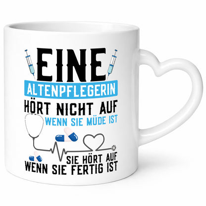 Altenpflegerin hört nicht auf | Pflegerin Pflegefachkraft Geschenk Humor