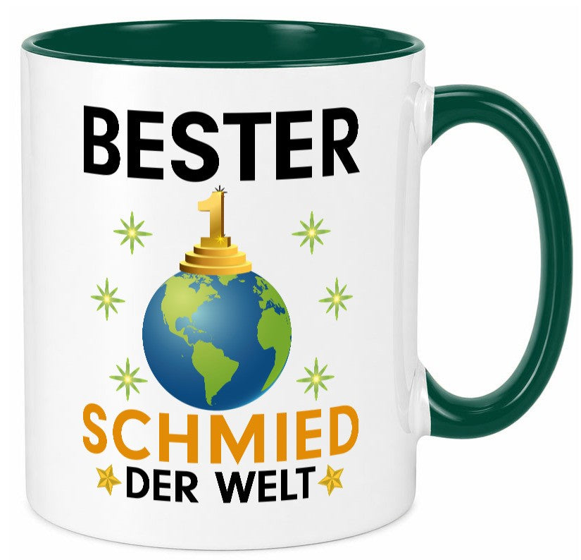 Welt Bester Schmied | schmieden lustiger Spruch Geschenk Humor Geschenkidee Tasse