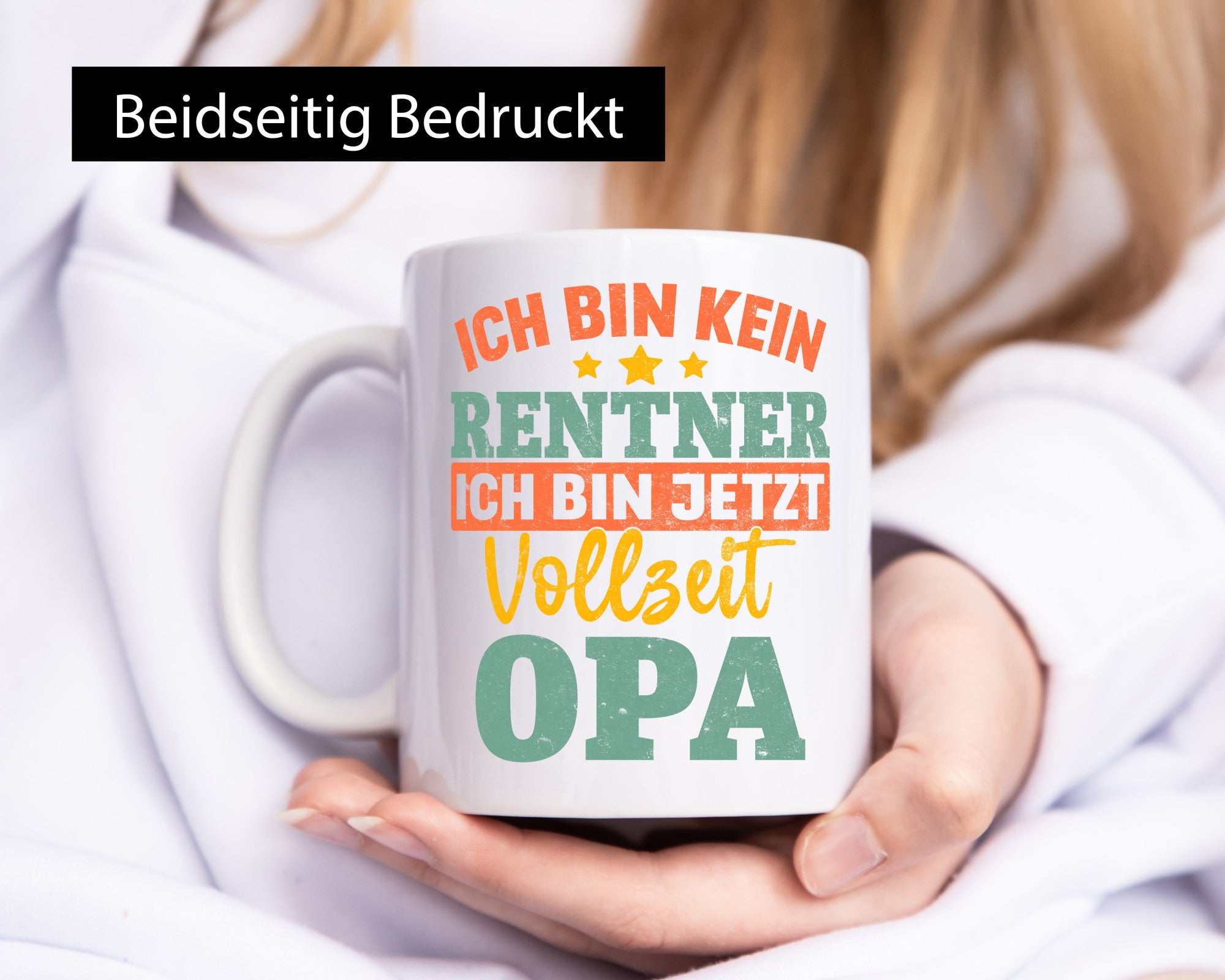 Ich bin kein Rentner, sondern Vollzeit-Opa | Ruhestand v2 lustiger Spruch Geschenk Familie