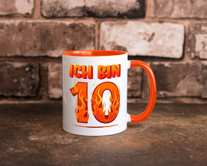 10. Geburtstag | 10 Jahre Drache lustiger Spruch Geschenk Geschenkidee Tasse