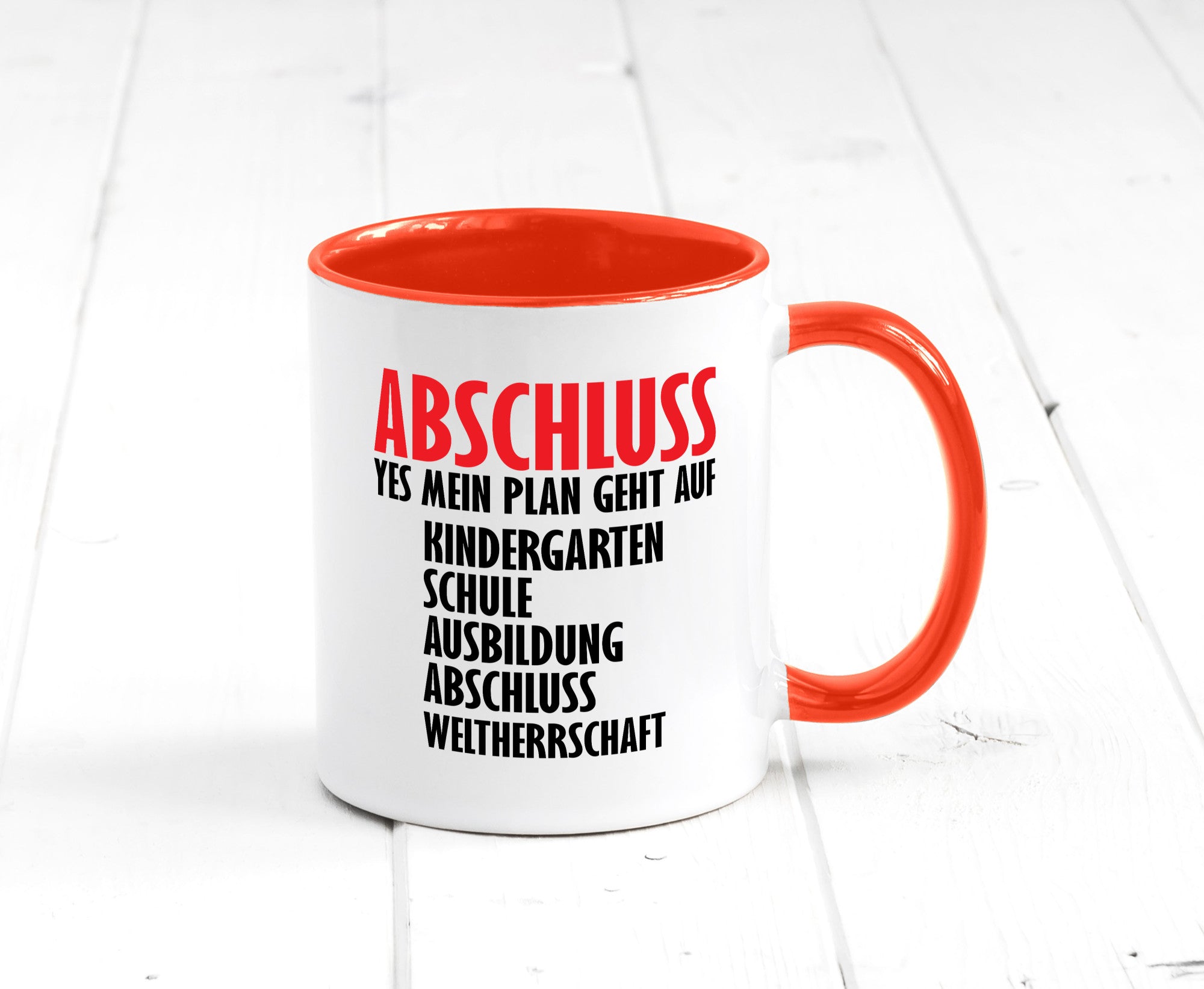 Abschluss Bachelor Geschenkidee Humor Tasse