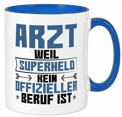 Superheld Arzt | Medizin Doktor Facharzt Geschenk Humor Geschenkidee lustiger