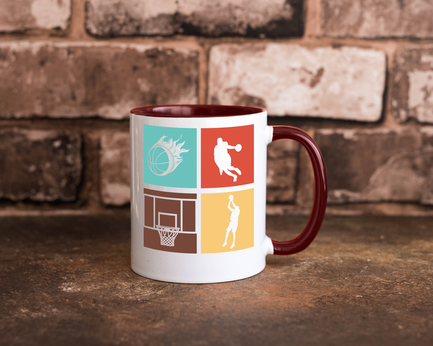 Basketball | Sportfan Slam Dunk Teamplayer NBA Humor Geschenkidee Tasse