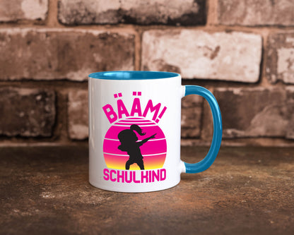 Bääm Schulkind | Einschuldung Schulanfang Geschenkidee Humor Tasse