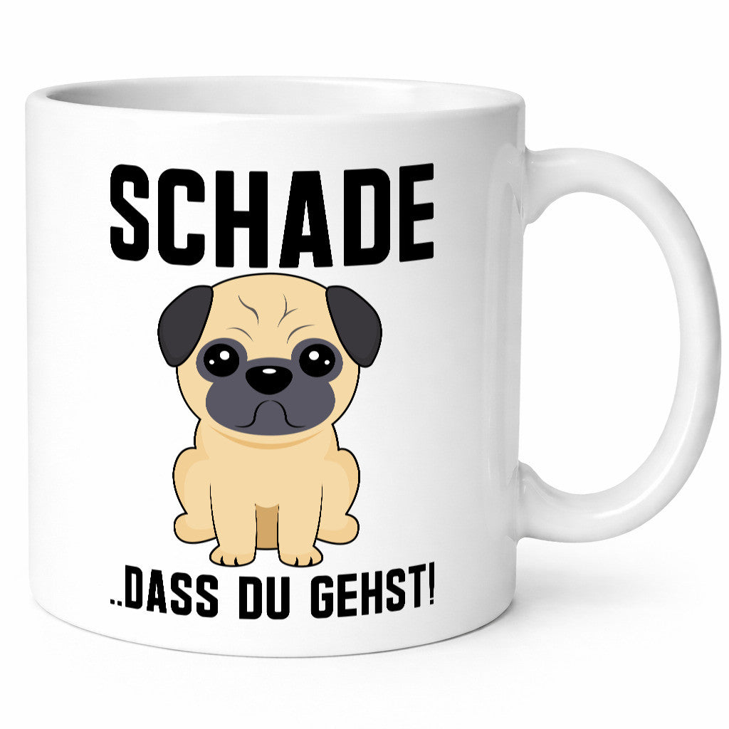 Schade das du gehst | Traurig Trauriger Hund Geschenk Tierliebhaber Humor