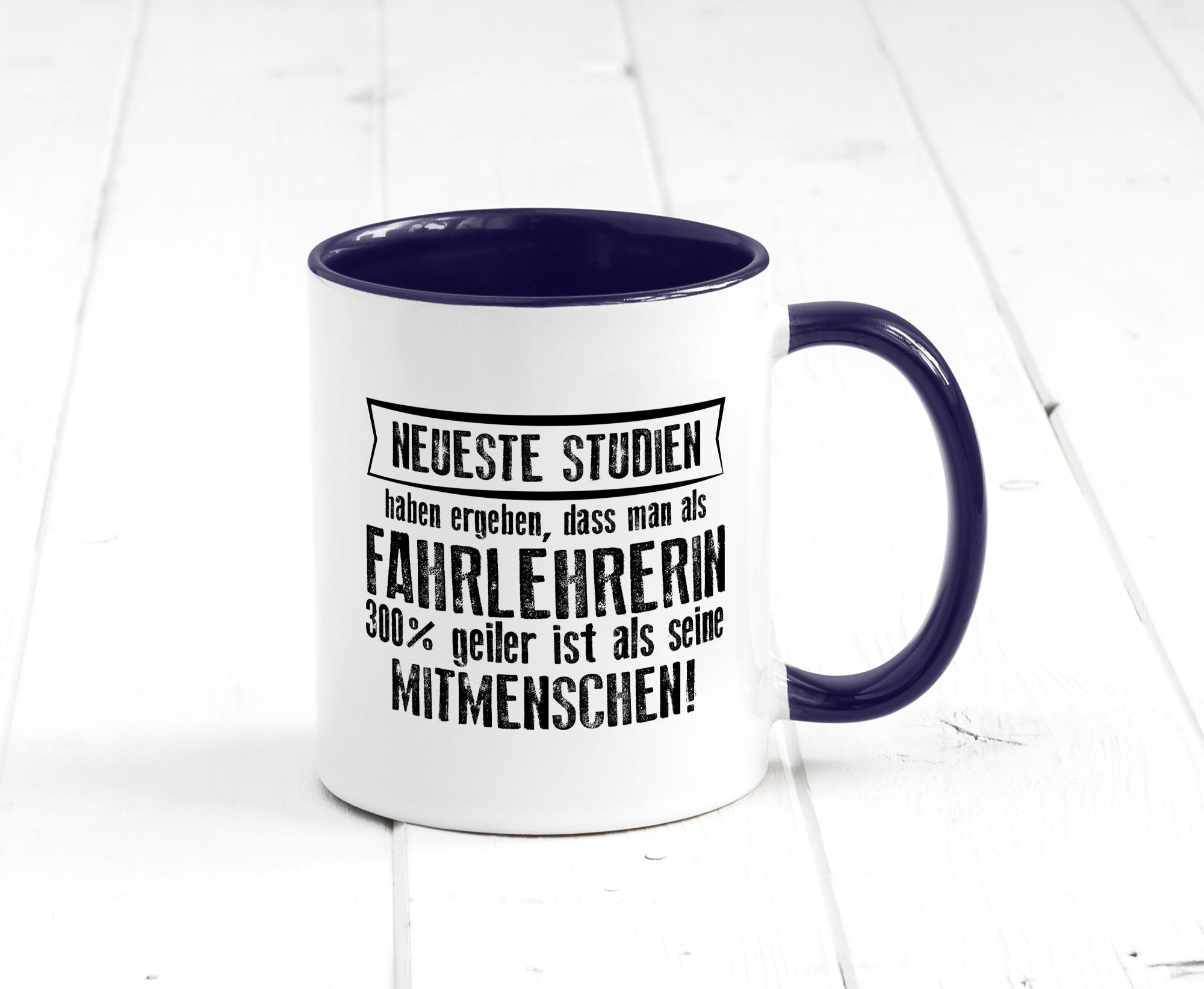 Neuste Studien: Fahrlehrerin| Fahrschule Humor Geschenkidee Tasse