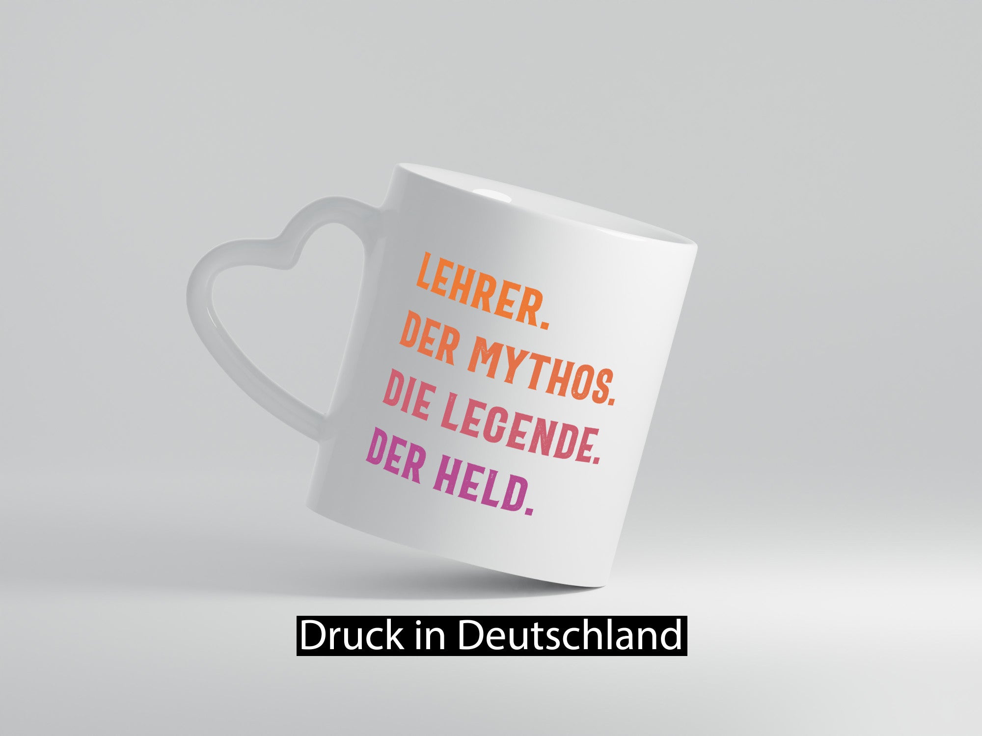 Lehrer, Mythos, Legende, Held Humor Geschenkidee Tasse
