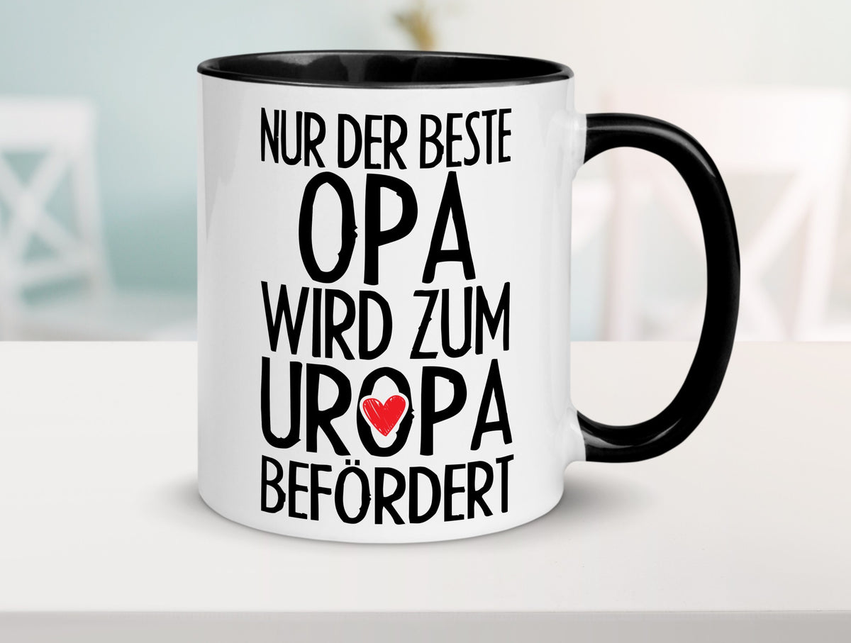 Bester Uropa Humor Familie Geschenkidee Tasse