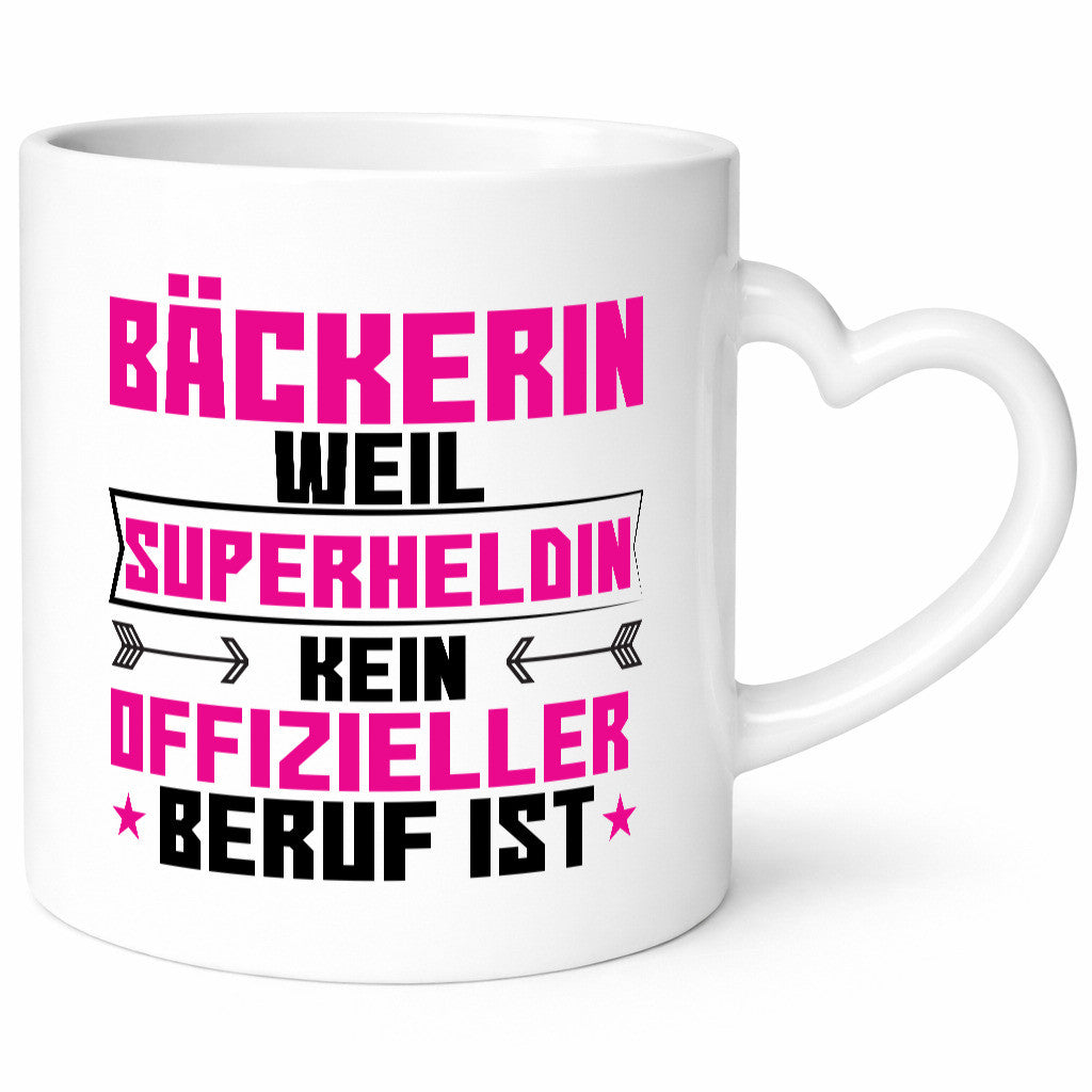 Superheldin Bäckerin | Bäckerei Frauen Backen Geschenk Humor Geschenkidee