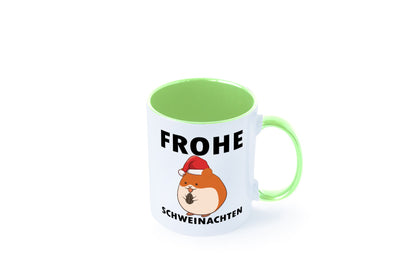 Frohe Schweinachten | Meerschweinchen Weihnachten lustiger Spruch Geschenk