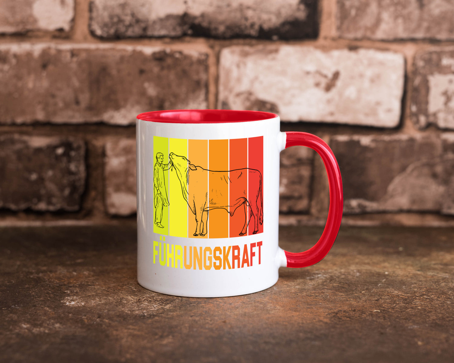 Führungskraft | Farmer Bauernhof lustig Humor Geschenkidee Geschenk Tasse