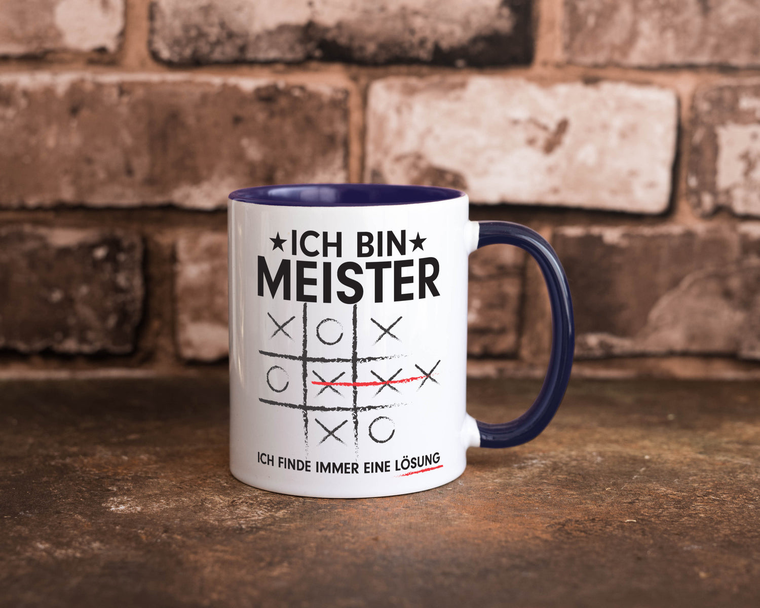 Löse Probleme: Meister | Meisterbrief lustiger Spruch Geschenk Humor
