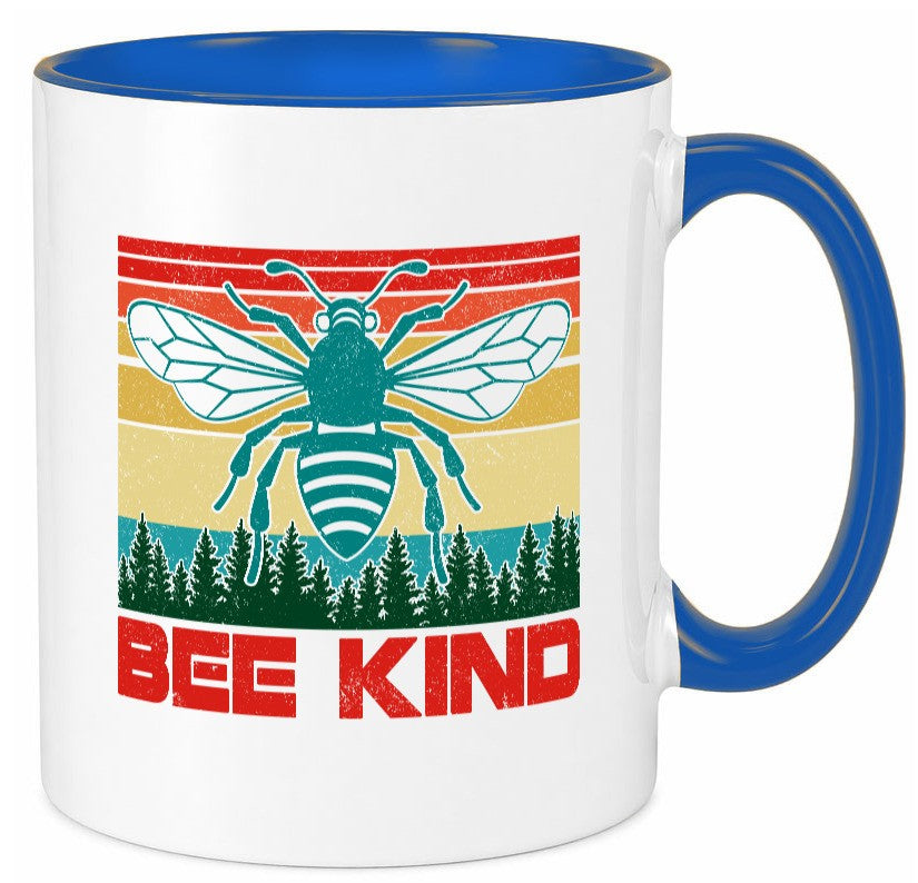 Bee kind | Bienen imker Bienenflüsterer v2 lustiger Spruch Geschenk Humor Tasse