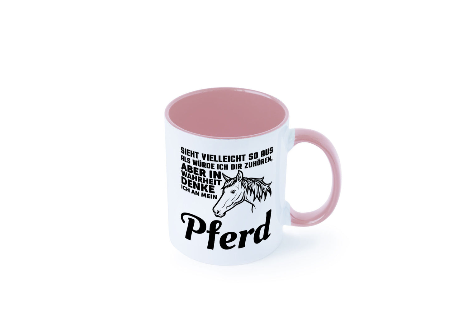 Pferde Spruch | Reiterin Tasse Pferdesport Reiten Humor Geschenkidee