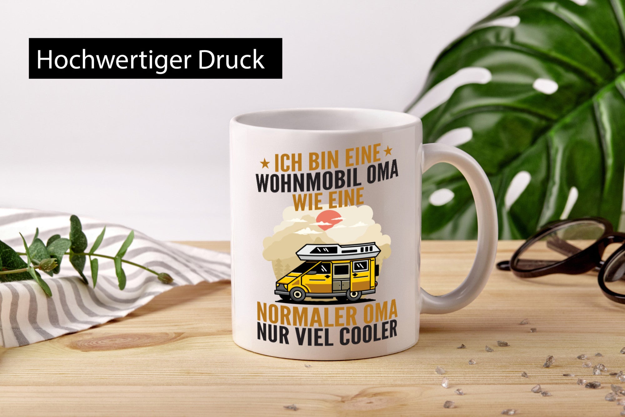 Wohnmobil Oma | Camper Camping v2 Geschenk Familie Geschenkidee lustiger Spruch
