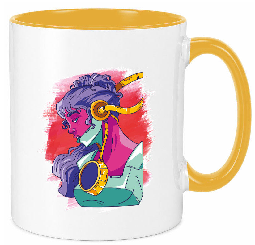 Zeichnung | Kunst Tasse Frauen Motiv cooles Design Humor Geschenkidee