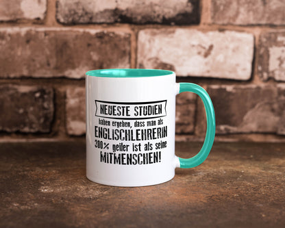 Neuste Studien: Englischlehrerin | Englisch Lehrerin lustiger Spruch Geschenk