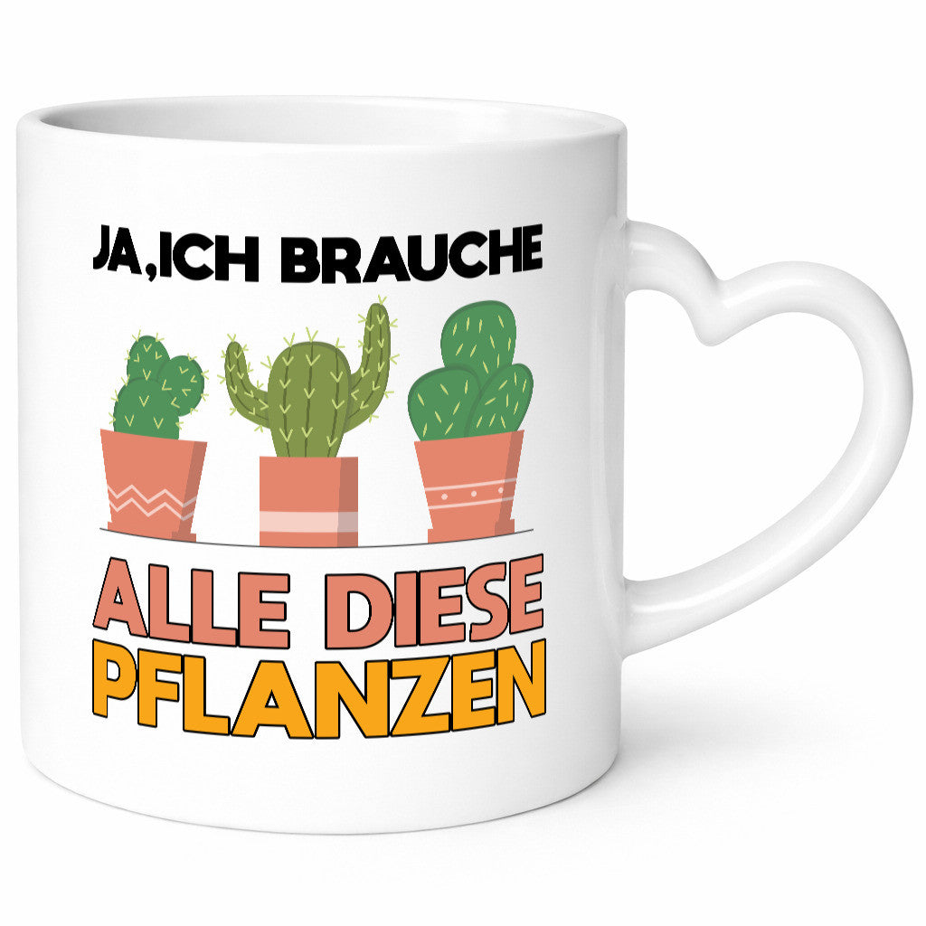 Ich brauche alle Pflanzen | Gartenarbeit Gärtnern lustig Arbeit Kollegen Büro