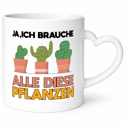 Ich brauche alle Pflanzen | Gartenarbeit Gärtnern lustig Arbeit Kollegen Büro