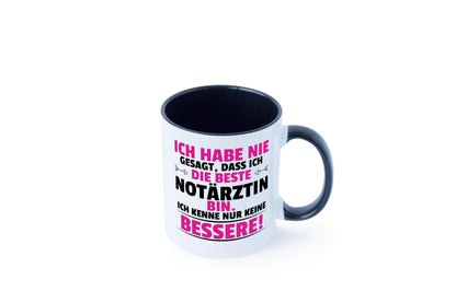 Die Beste Notärztin | Ärztin Humor Geschenkidee Tasse