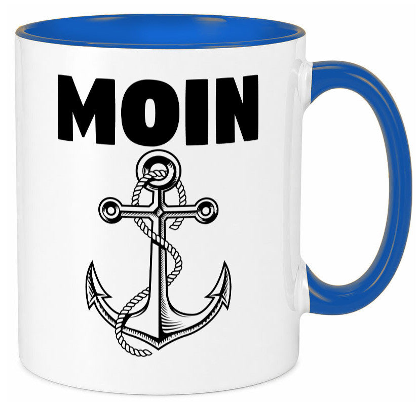 Moin Anker | Norddeutschland Tasse Norddeutscher Humor Geschenkidee