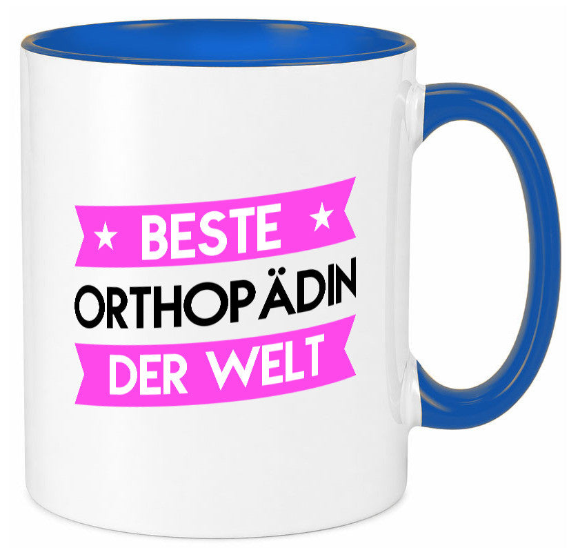 Beste Orthopädin |Orthopädie lustiger Spruch Geschenk Humor Geschenkidee Tasse