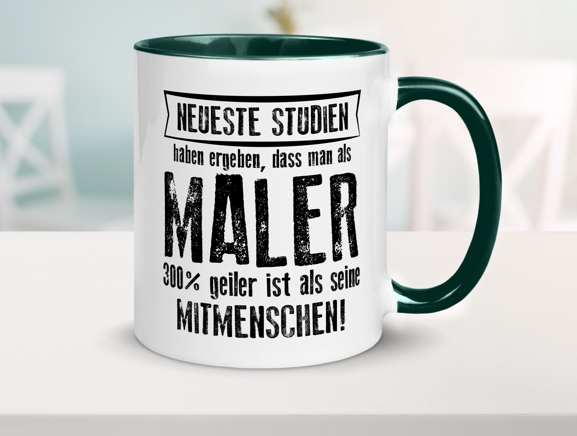 Neuste Studien: Maler | Malerei lustig Humor Geschenkidee Geschenk Tasse