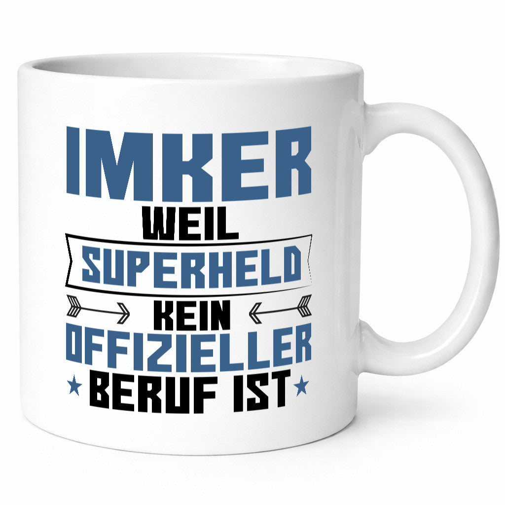 Superheld Imker | Imkerei lustig Humor Geschenkidee Geschenk Tasse